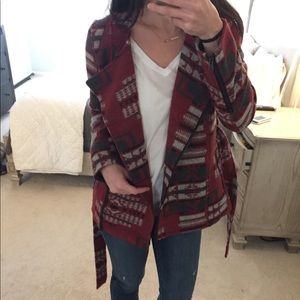 Aztec print jacket